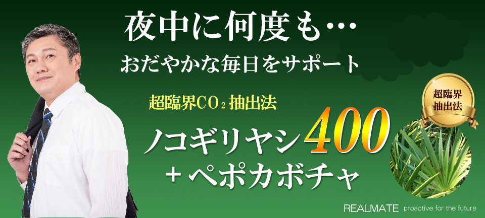 夜中に何度も目が覚めるそんなあなたにノコギリヤシ350+ペポカボチャ