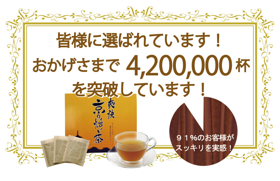 京の焙じ茶　リアルメイト　いちねん宅配クラブ　便通改善　便秘解消　うんちが出る